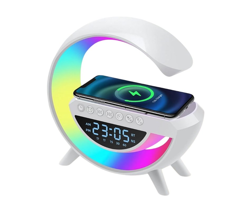 BT-3401 LED Light Wireless Charging & Speaker