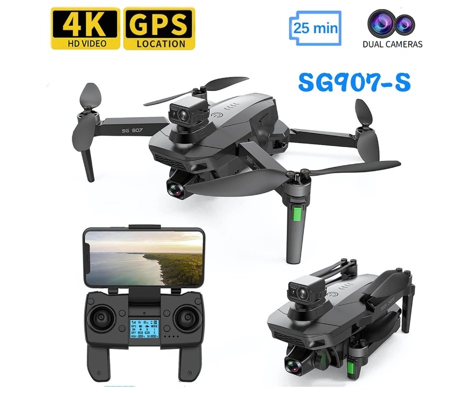 NUJIFFY SG907-S GPS 4K UHD Drone